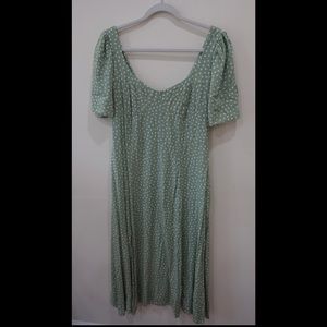 ASOS DESIGN Cupped Maxi Dress with Splits - US 12